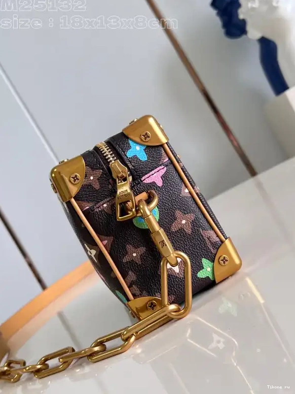 Affordable MINI VUITTON SOFT LOUIS TRUNK-18.5*13*8cm 0611